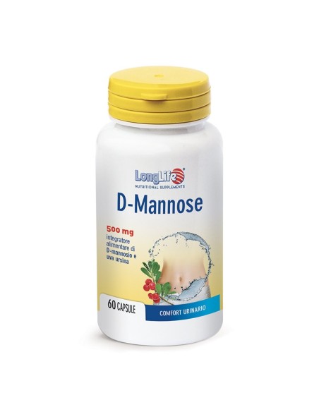 D-mannose Integratore Vie Urinarie 60 Capsule